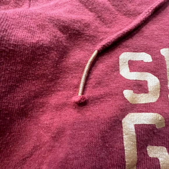 Spiritual Ganger Women's Cropped Hooded Sweatshirt, Size XS, Logo, Cozy, Soft - Picture 3 of 15